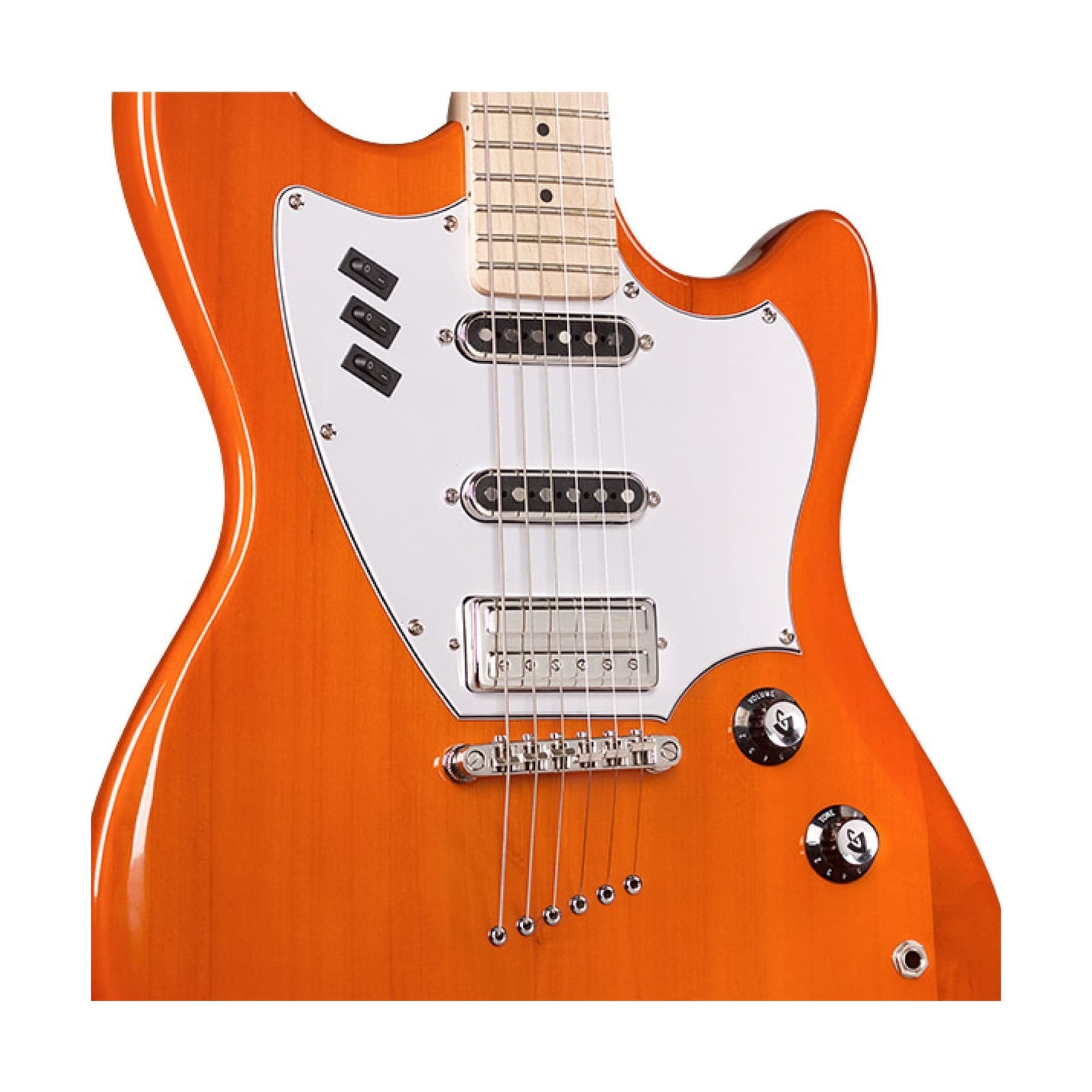 Guild Surfliner Solidbody Electric Guitar – Sunset Orange