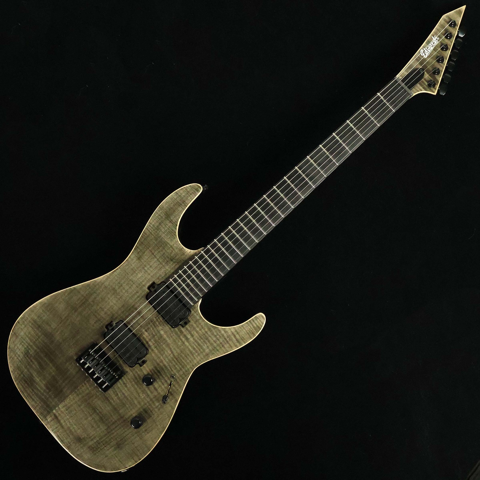 EDWARDS / E-M-II CTM Smoky Black Electric Guitar