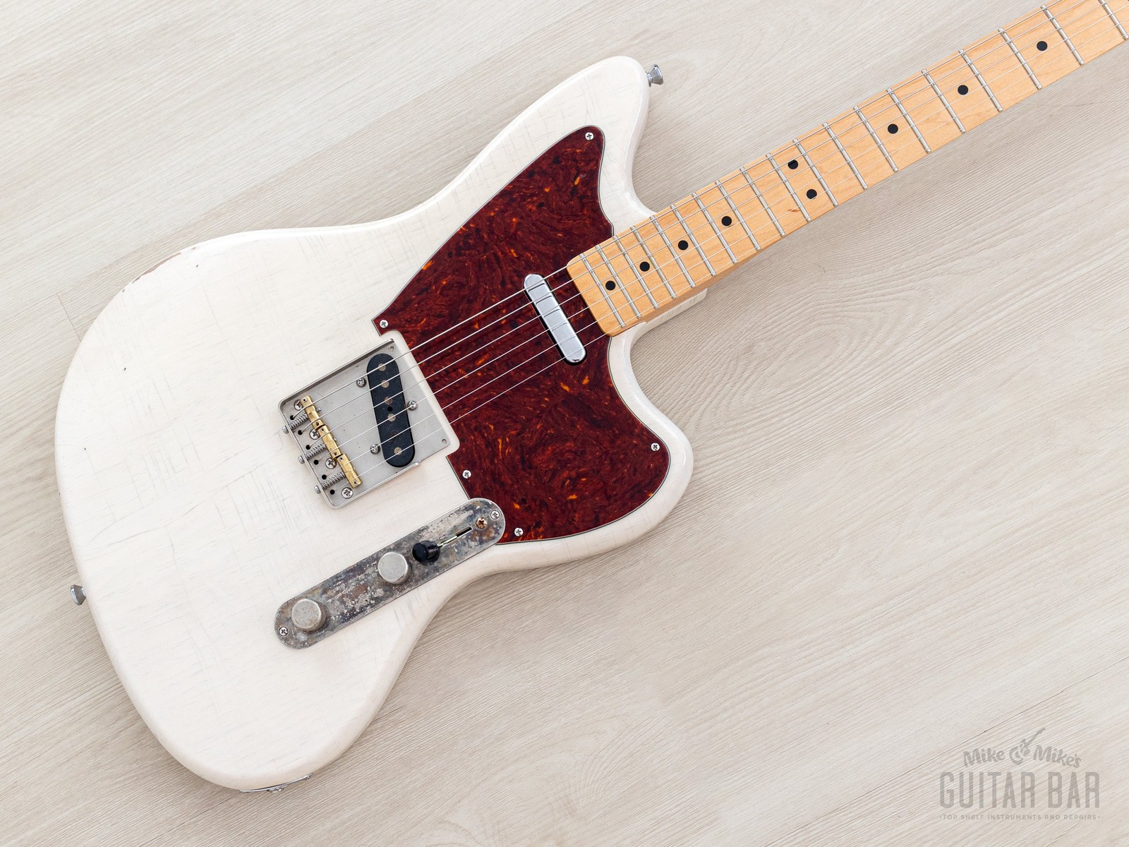 2018 Fender + MJT Telemaster Partscaster Lacquer Relic w/ Baja 50s Neck, Case