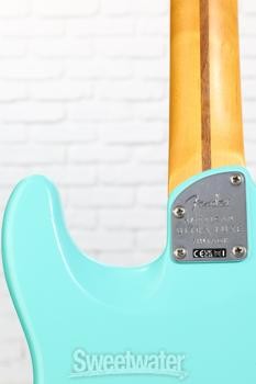 Fender American Ultra Luxe Vintage ’60s Stratocaster HSS Electric Guitar – Sea