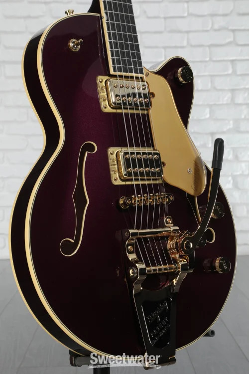 Gretsch Pro Broadkaster Jr. LX Semi-hollow Electric Guitar – Blackberry