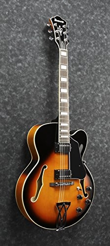 Ibanez AF75-BS Full Hollow Electric Guitar with Bag