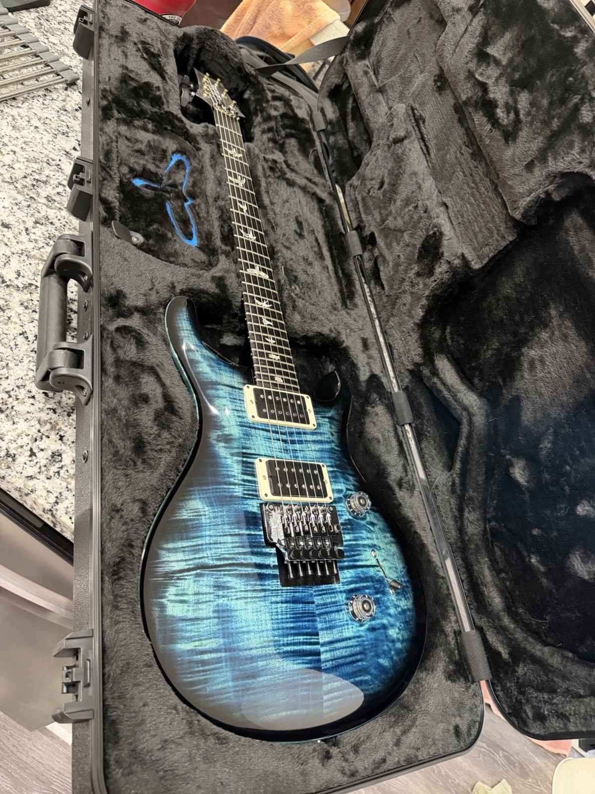 PRS Custom 24 “Floyd” Electric Guitar – Cobalt Smokeburst