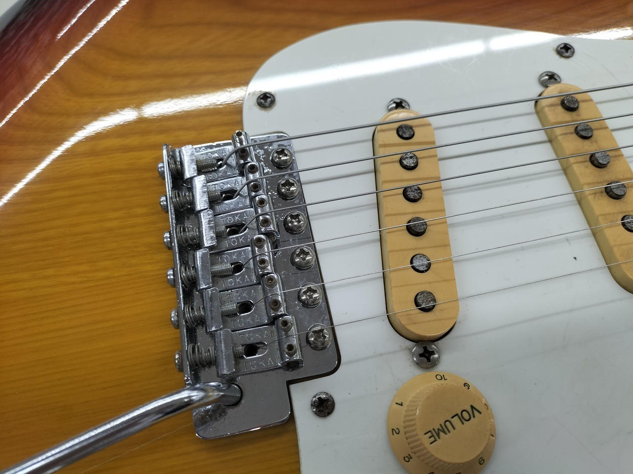Tokai ST-60 Springy Sound 3 Tone Sunburst Made in Japan ST Type E.Guitar MOD