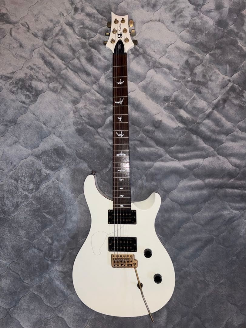 Electric Guitar PRS SE Custom White 2012 Made in South Korea