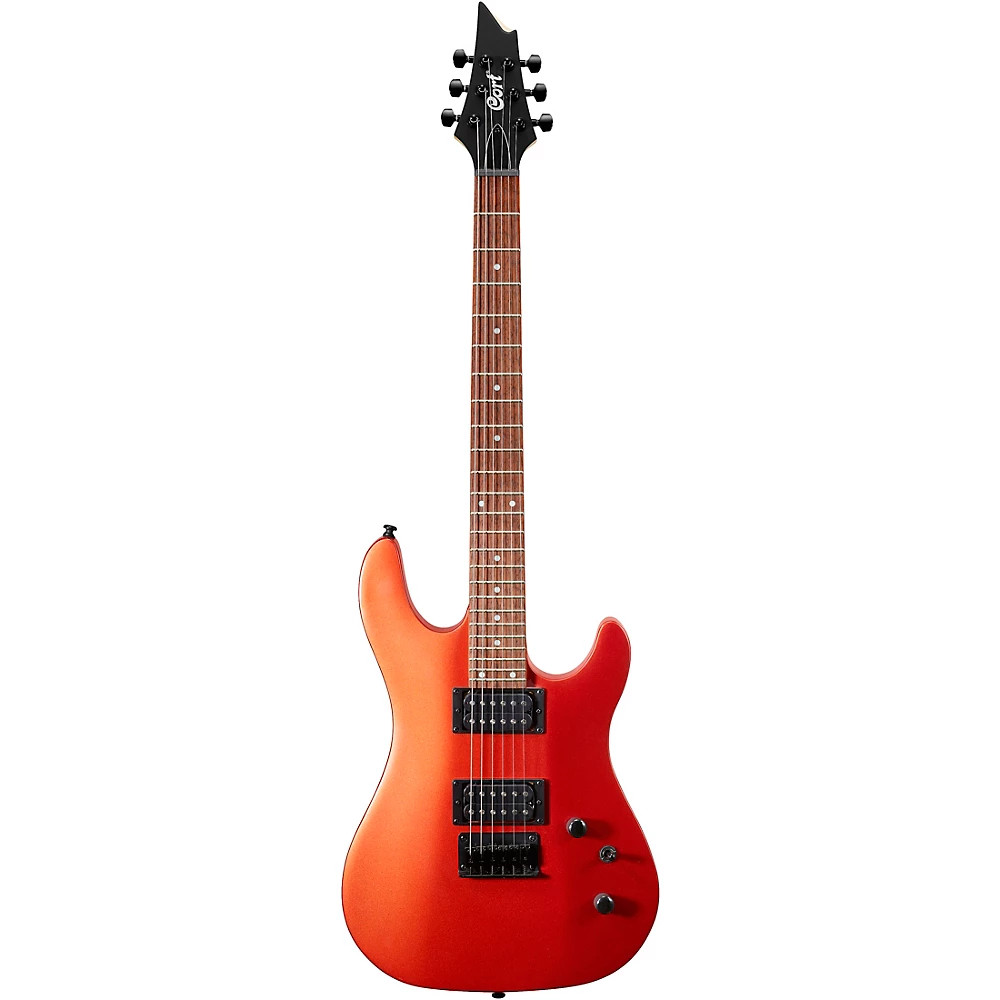 Cort KX Series Double Cutaway Electric Guitar Iron Oxide Metallic