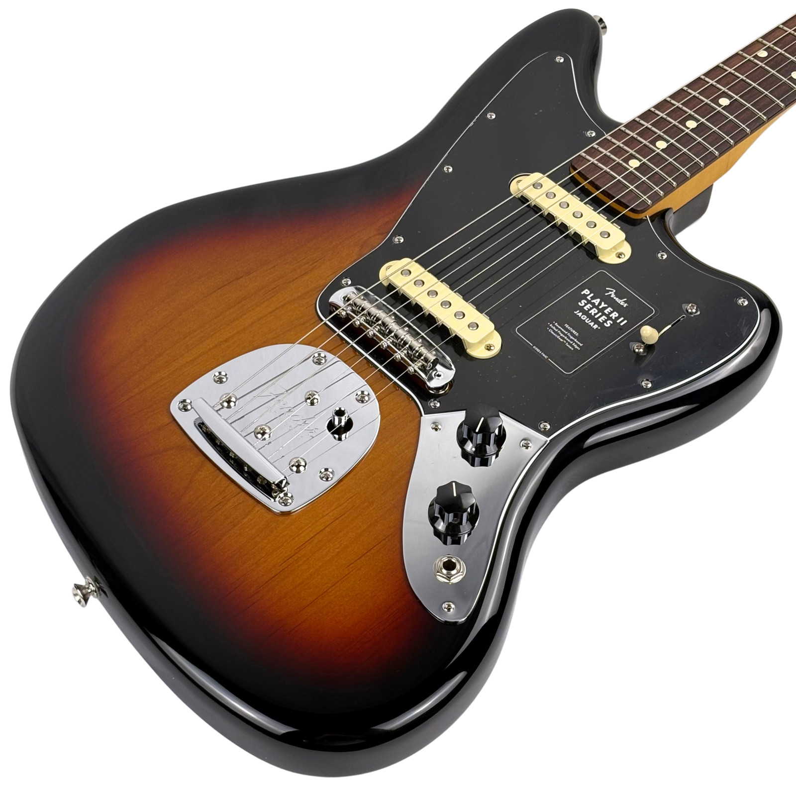 Fender Player II Jaguar, Rosewood Fingerboard, 3 Color Sunburst