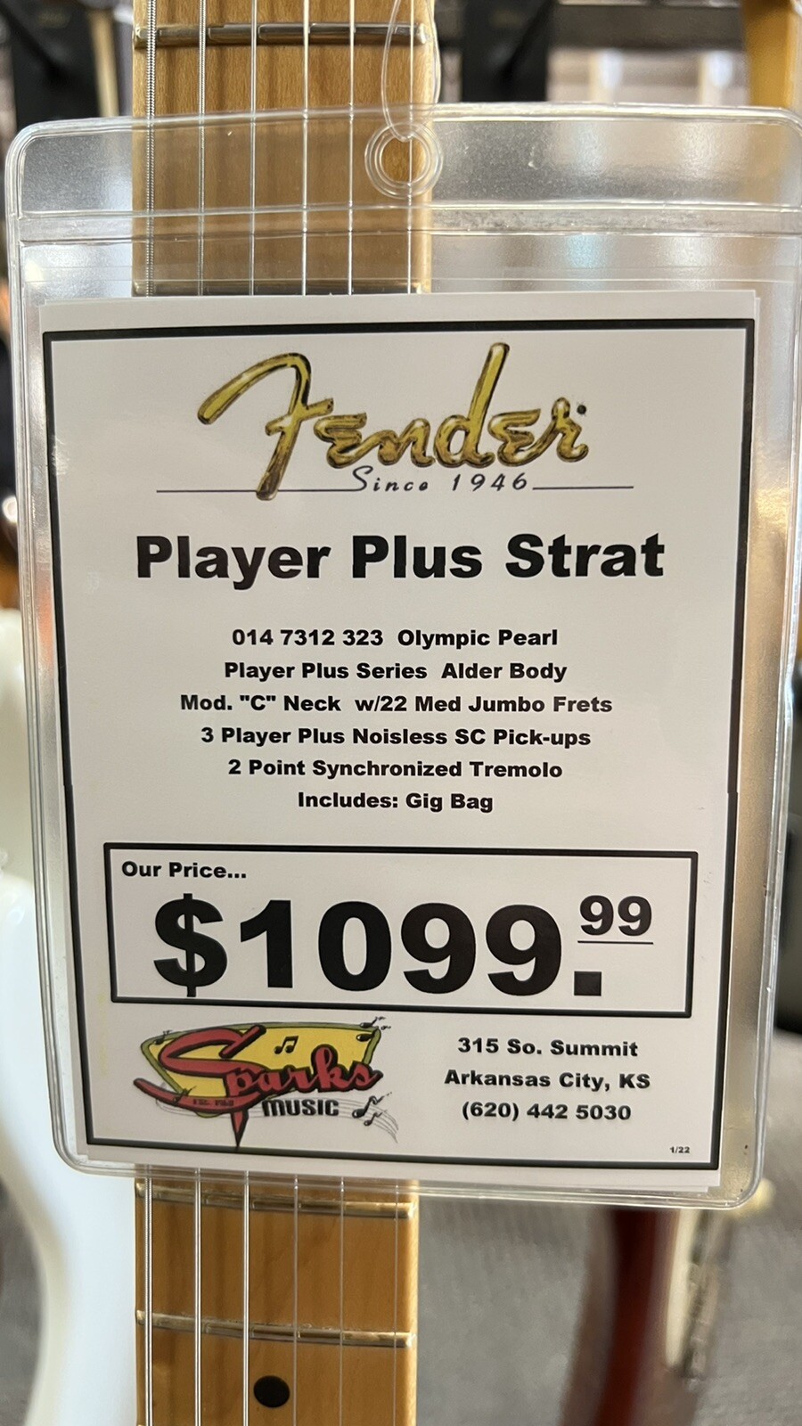 FENDER PLAYER PLUS STRATOCASTER