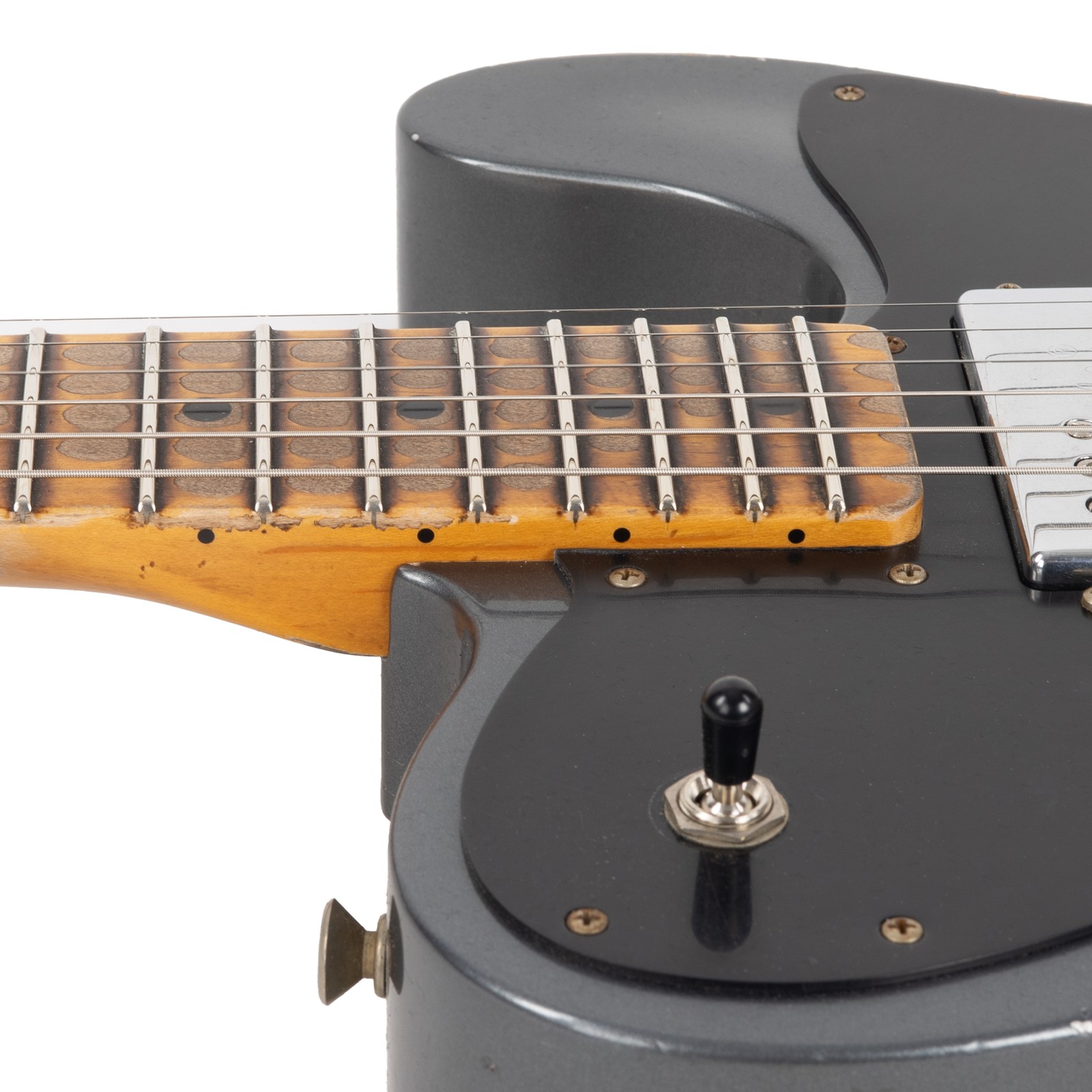 Fender Custom Shop Telecaster Custom Super Heavy Relic – Aged Inca Silver Burst