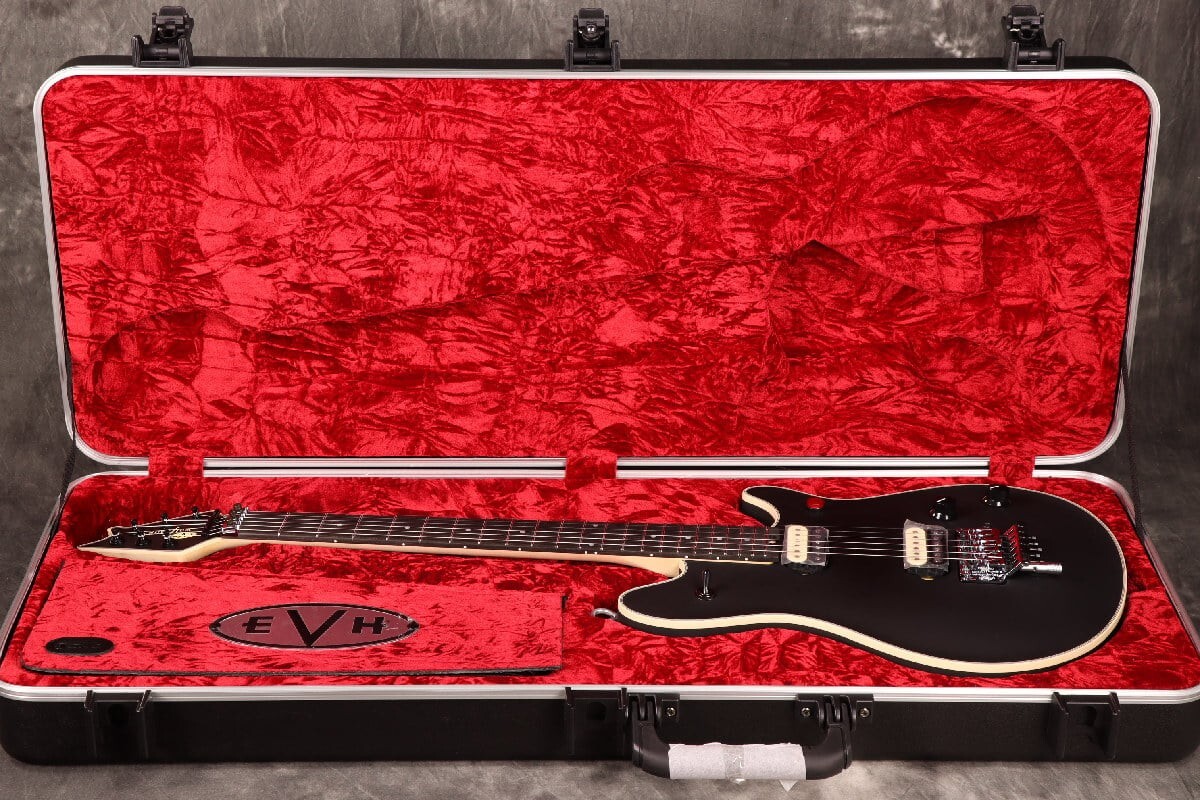EVH Wolfgang USA Edward Van Halen Signature Ebony Fingerboard Stealth Black