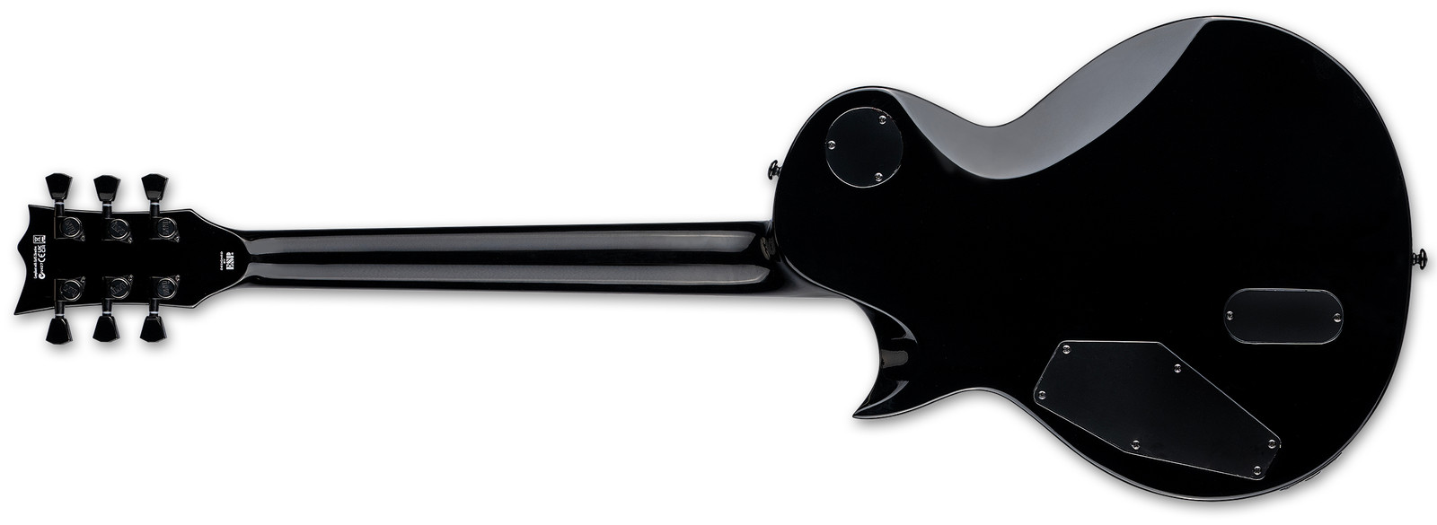 LTD EC-400 QM SEE THRU BLACK SUNBURST