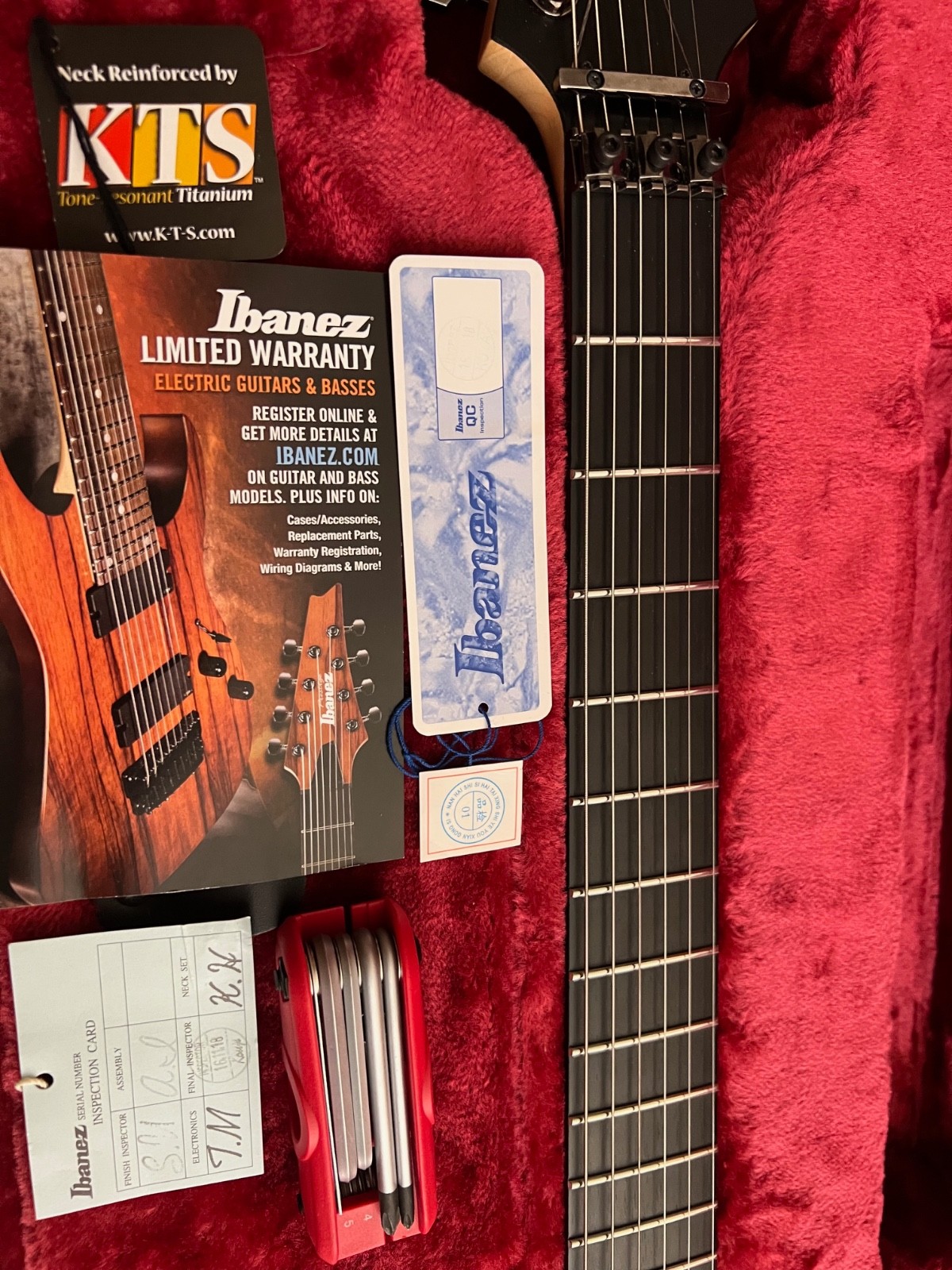 Ibanez Prestige RG6 Uppercut Stainless (UCS)