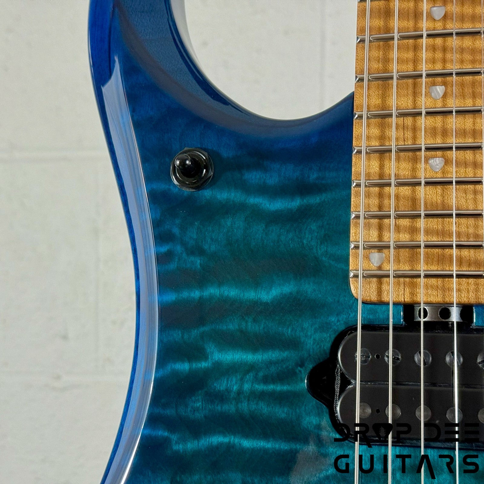 Ernie Ball Music Man JP15 Electric Guitar w/ Case – Ultramarine