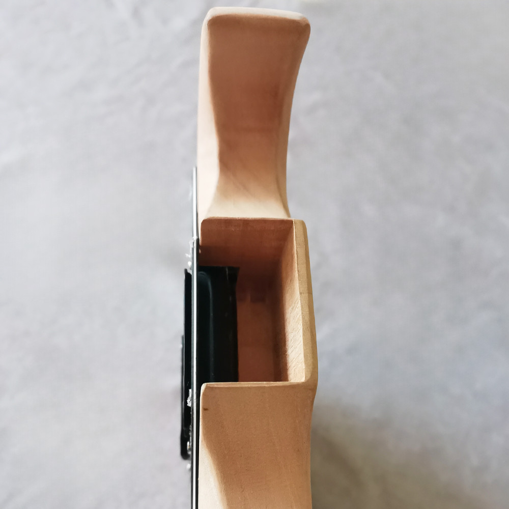 DIY S G style 6 String Electric Guitar Kit Humbucker Pickup set neck Maple neck