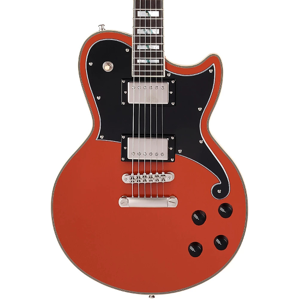 D’Angelico Deluxe Atlantic LimitedEdition Solid Body Electric Guitar Rust