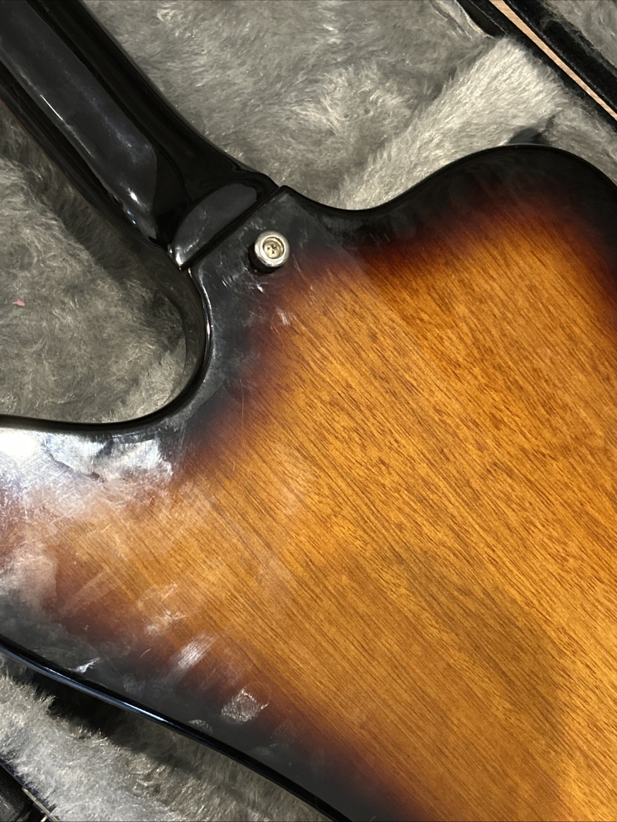 Epiphone Firebird Vintage Sunburst Comes With Hard Case Nice Shape U06060731