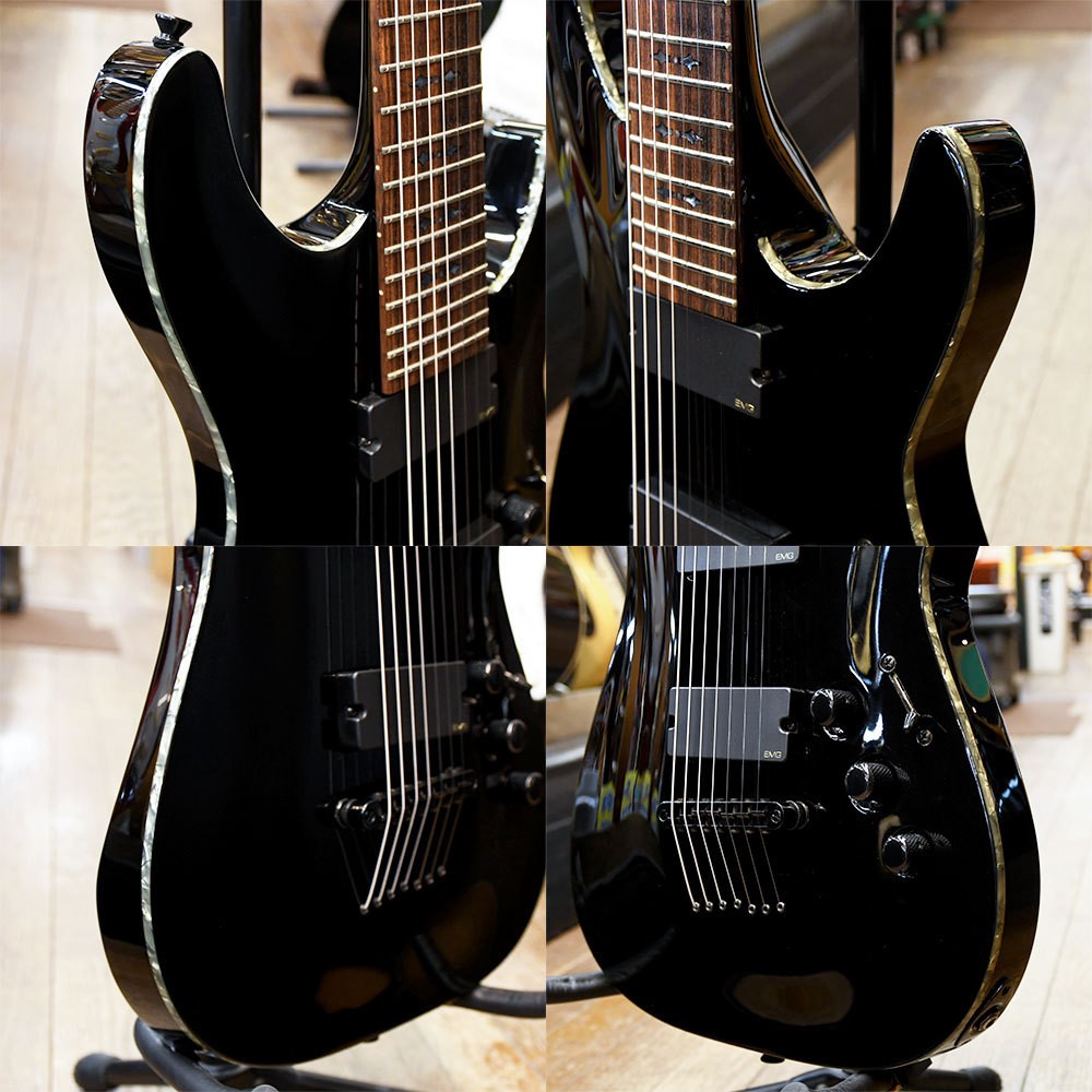 Schecter AD-C-7-HR Hellraiser C-7 Used Electric Guitar 2000