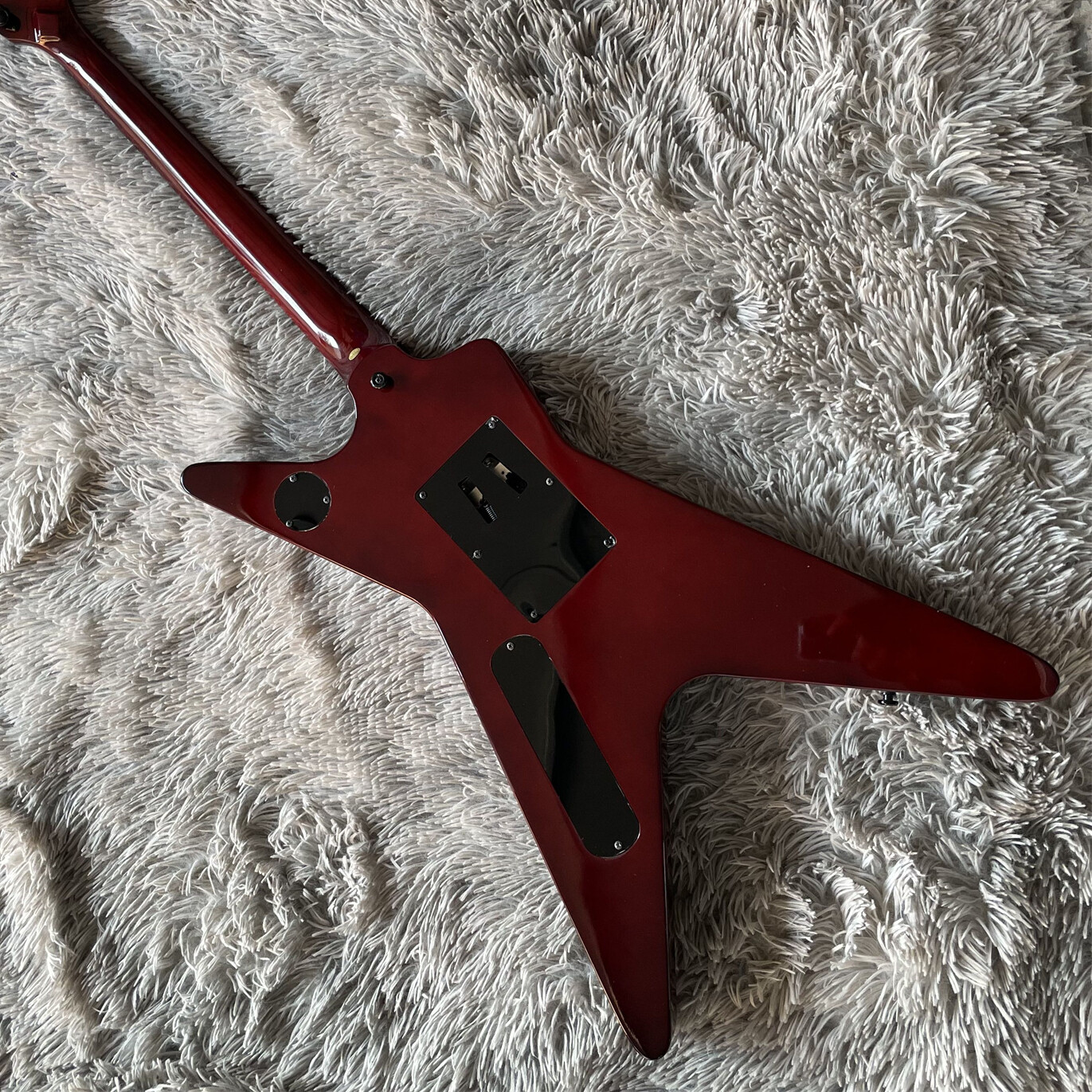 Custom Dimebag Darrell Rebel H-H Pickup FR Bridge Rosewood Freteboard Blue