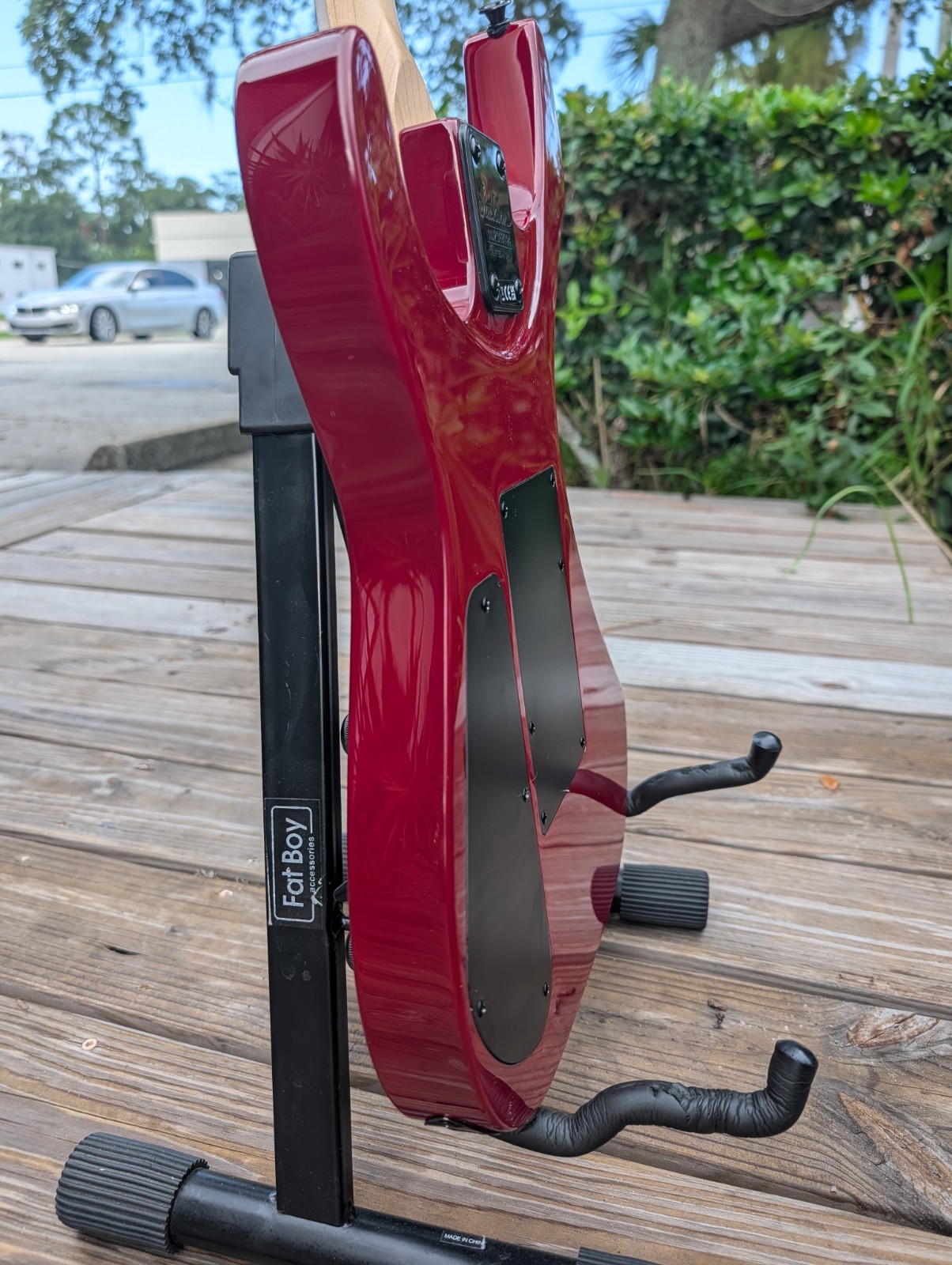 Jackson JS34Q Dinky DKAM Transparent Red