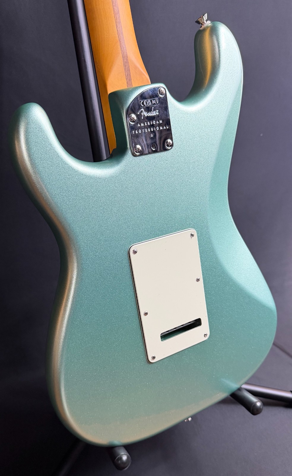 Fender American Professional II Stratocaster Electric Guitar Mystic Surf Green