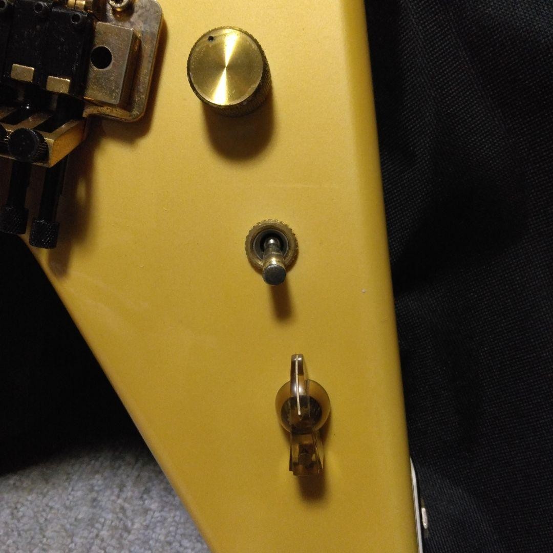 Aria Pro II XX CUSTOM Gold Made in Japan Electric Guitar Used From Japan
