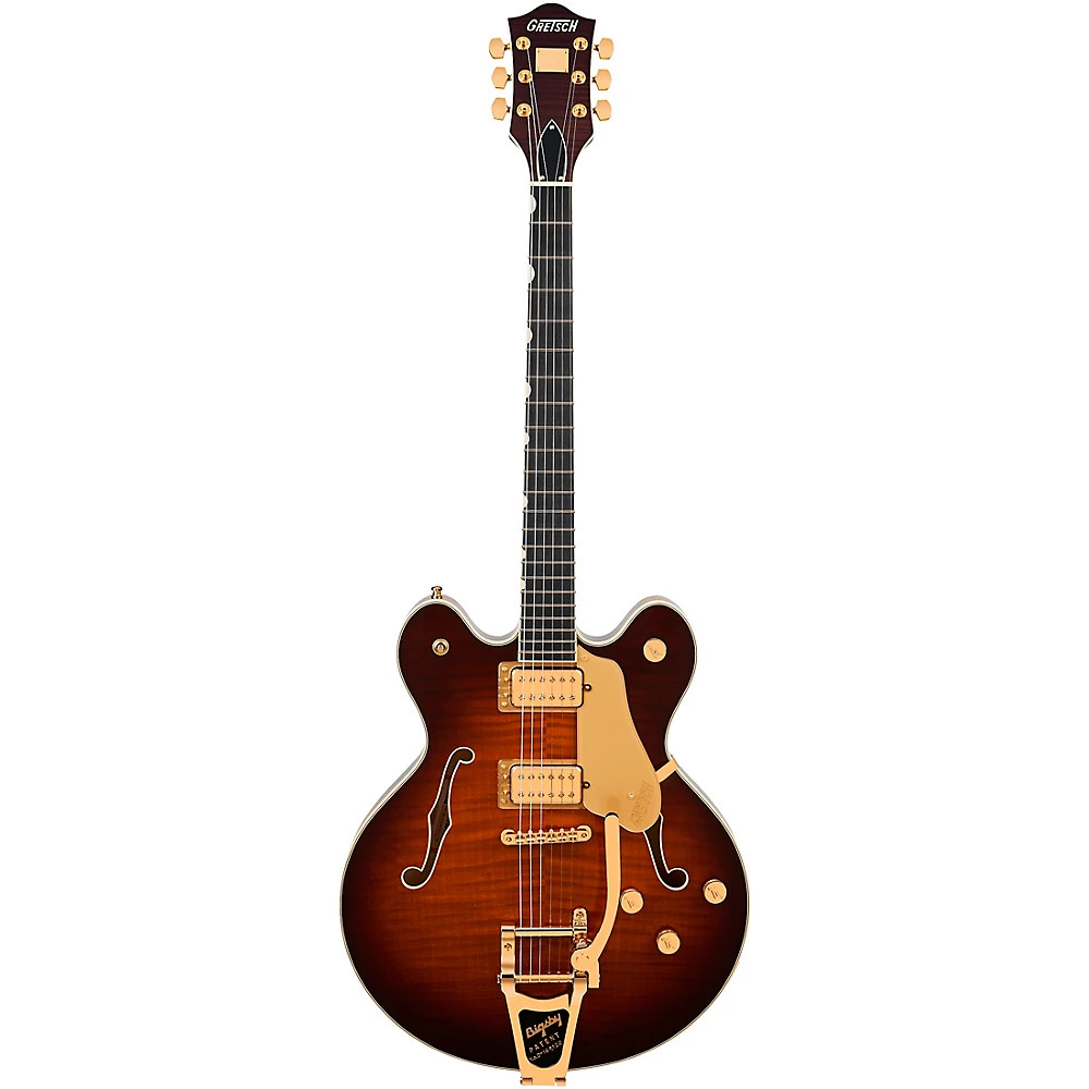 Gretsch Guitars Broadkaster LX SemiHollowbody Electric Guitar Havana Burst