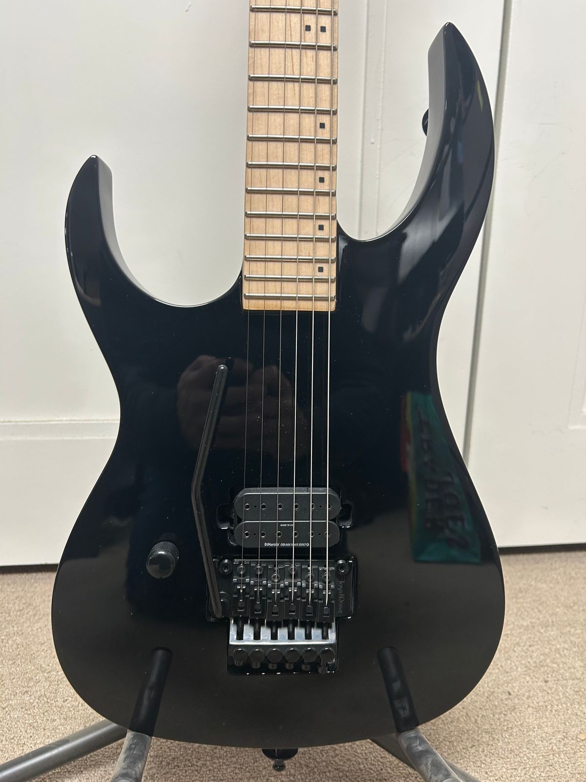 BC Rich Gunslinger II Prophecy Left Handed Electric Guitar – Black
