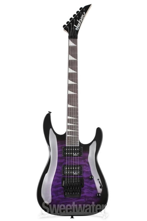 Jackson Dinky Arch Top JS32Q DKA – Transparent Purple Burst