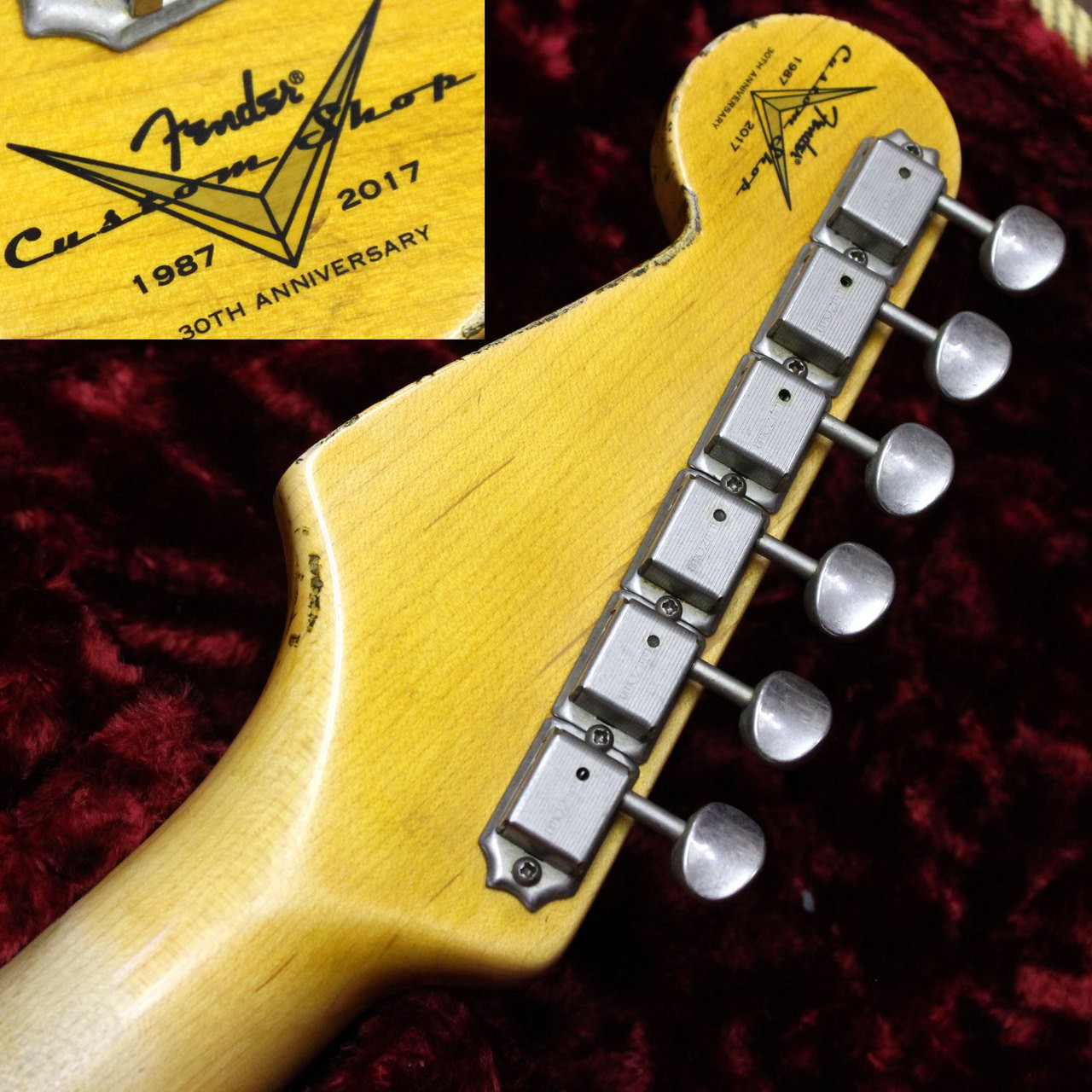 Fender Custom Shop 1955 Stratocaster Heavy Relic Wide Fade Chocolate 2TSB 2018