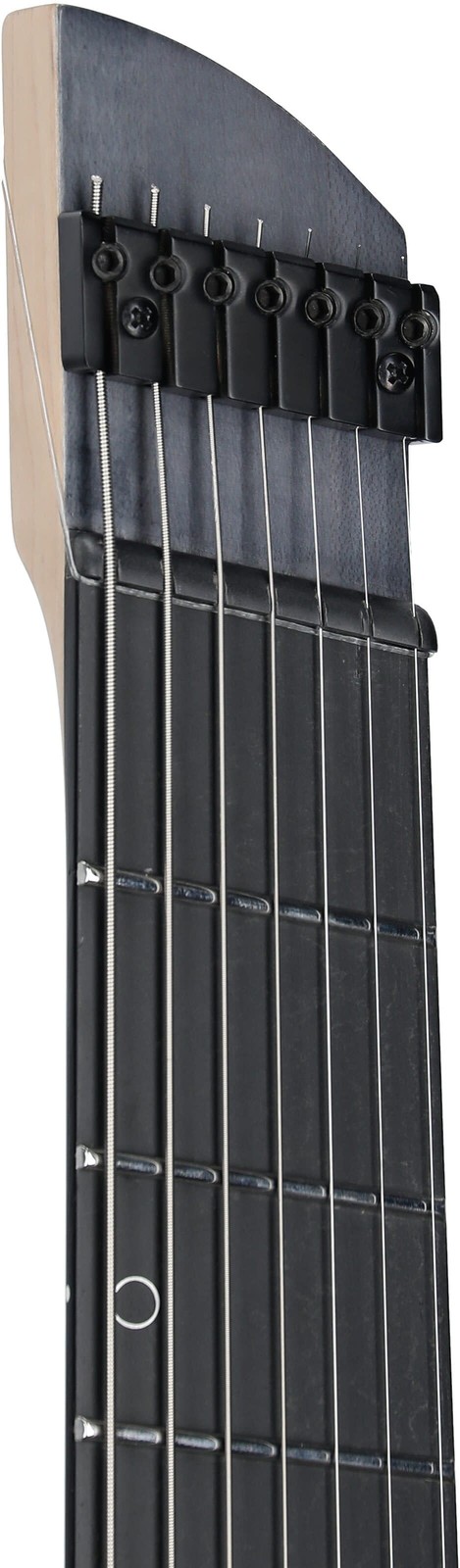 Legator G7FSS Ghost Headless 7-S Multi-Scale Electric Guitar, Composite, Black