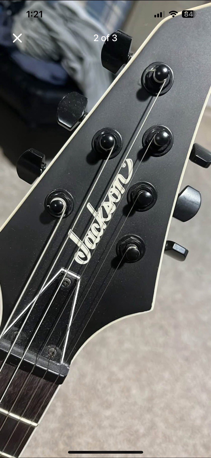 jackson js series js22 sc monarkh with rosewood fretboard – red stain