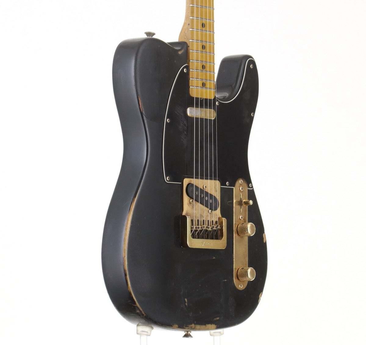 Fender Collectors Edition Black And Gold Telecaster Used Electric Guitar 1981