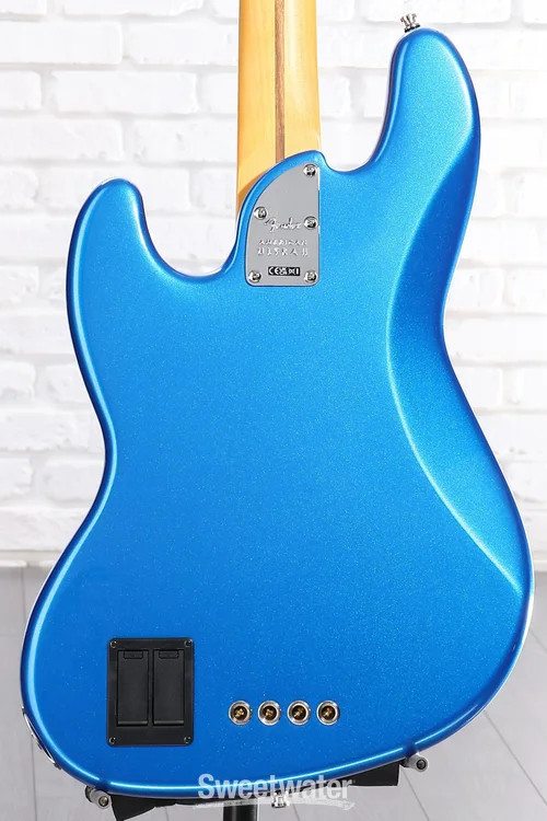 Fender American Ultra II Jazz Bass – Noble Blue with Ebony Fingerboard