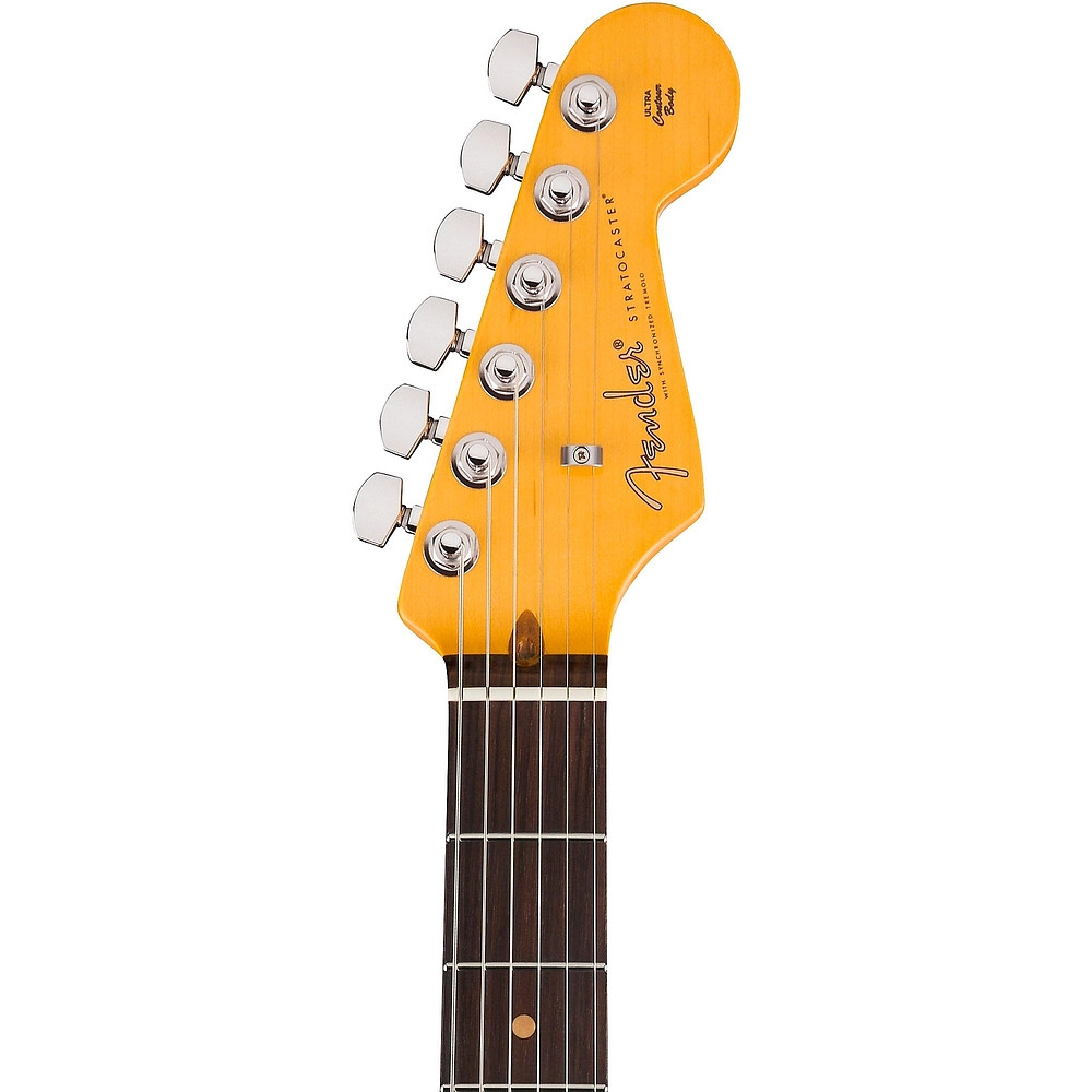 Fender American Ultra Luxe Vntg 60s Stratocaster Rosewd FB Guitar Ice Blu Mtllc