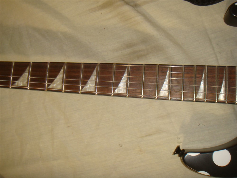 JACKSON SOLOIST SLX DX X-SERIES SOLIDBODY ELECTRIC GUITAR – POLKA DOT -READ!