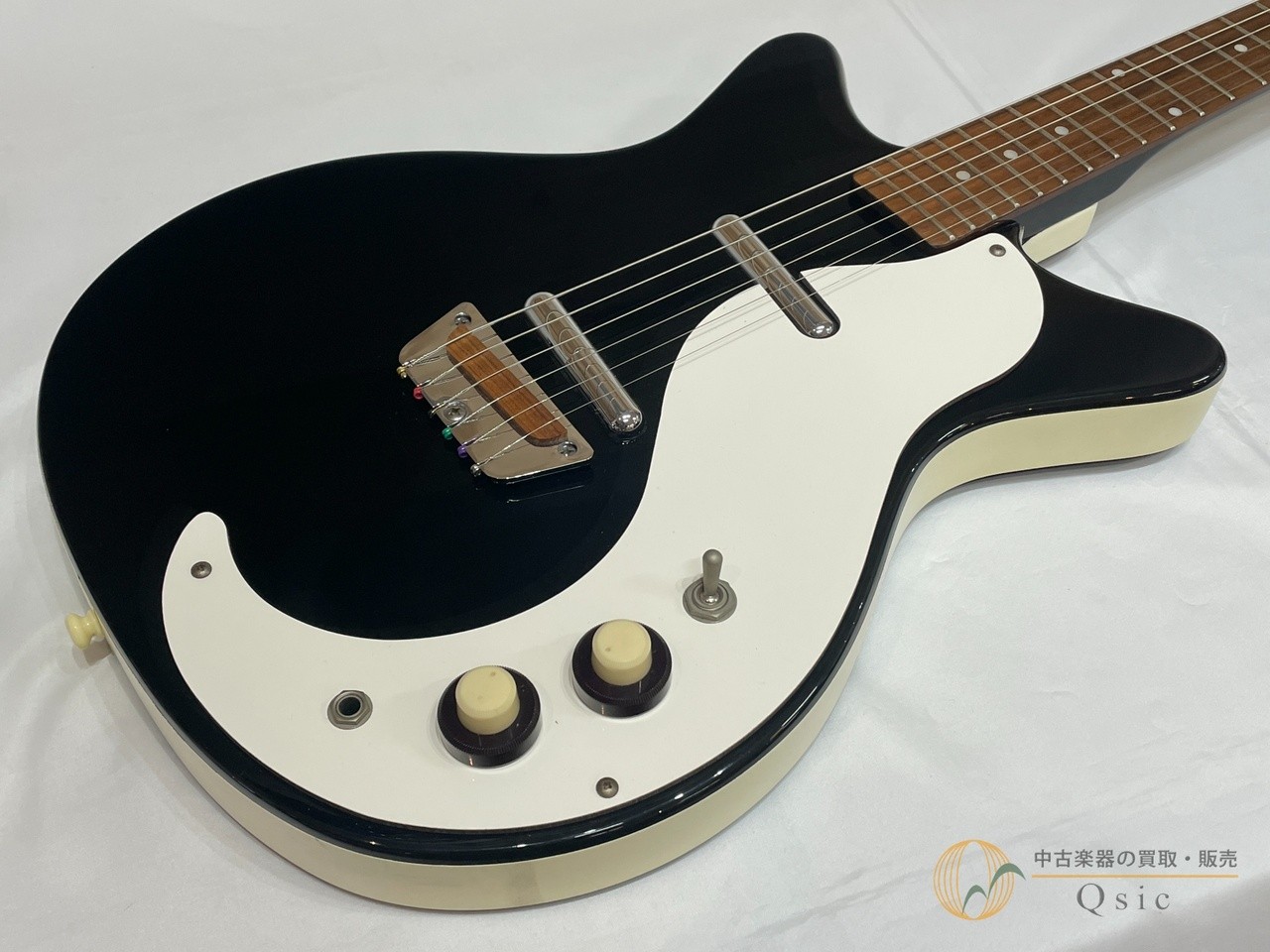 Danelectro 59DC Electric Guitar Black 1950s/60s Vintage Style Used