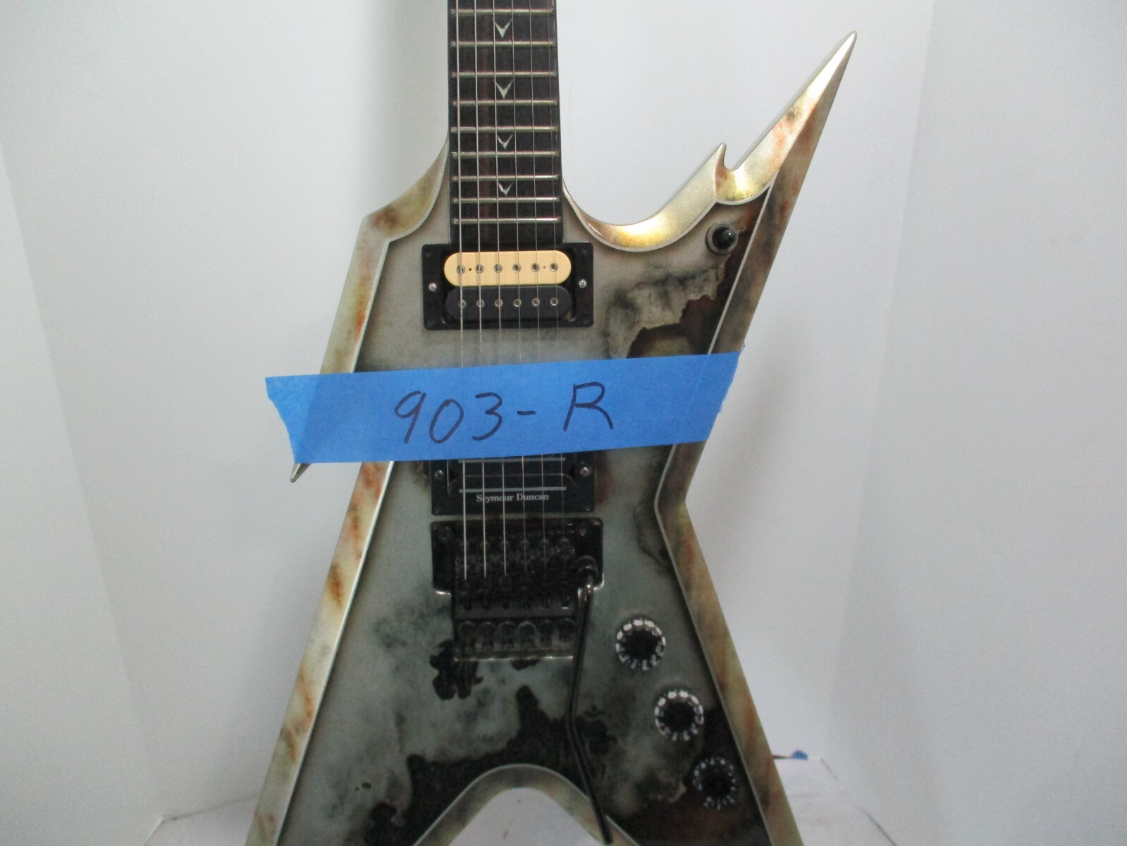 Dean USA Rust Razorback guitar from Dean’s custom shop