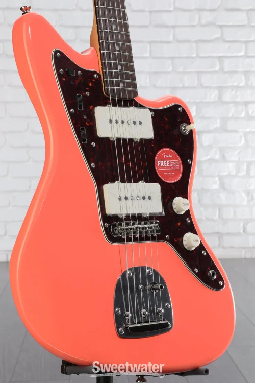 Squier Classic Vibe ’60s Jazzmaster Electric Guitar – Tahitian Coral