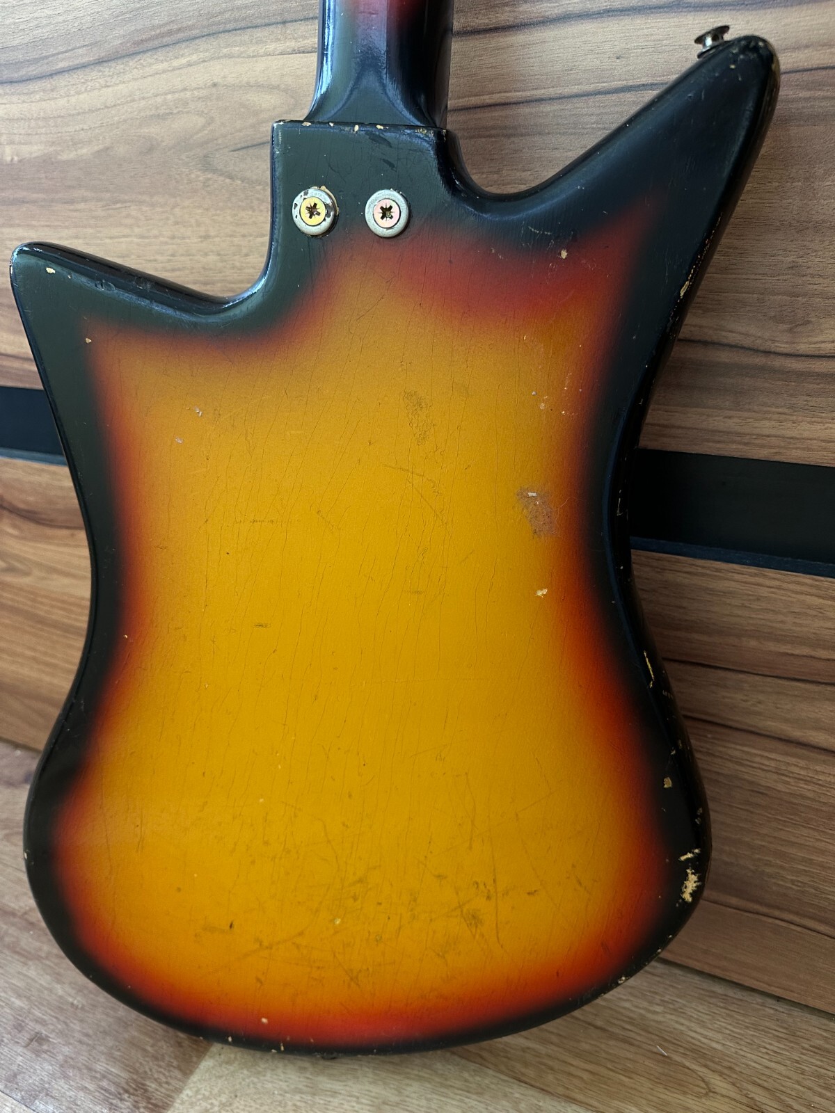 Odessa Ukrainian USSR Soviet Electric Guitar Odesa Vintage Rare