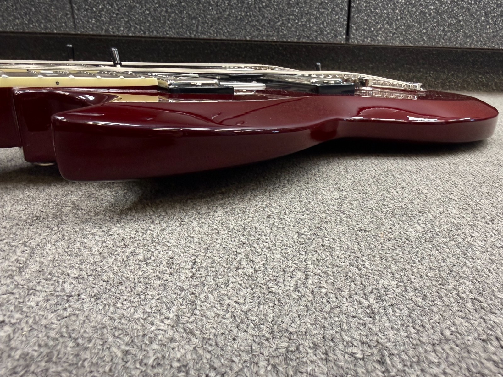 Epiphone G-1275 Double Neck Electric Guitar Cherry w/Original Case EXCELLENT! –