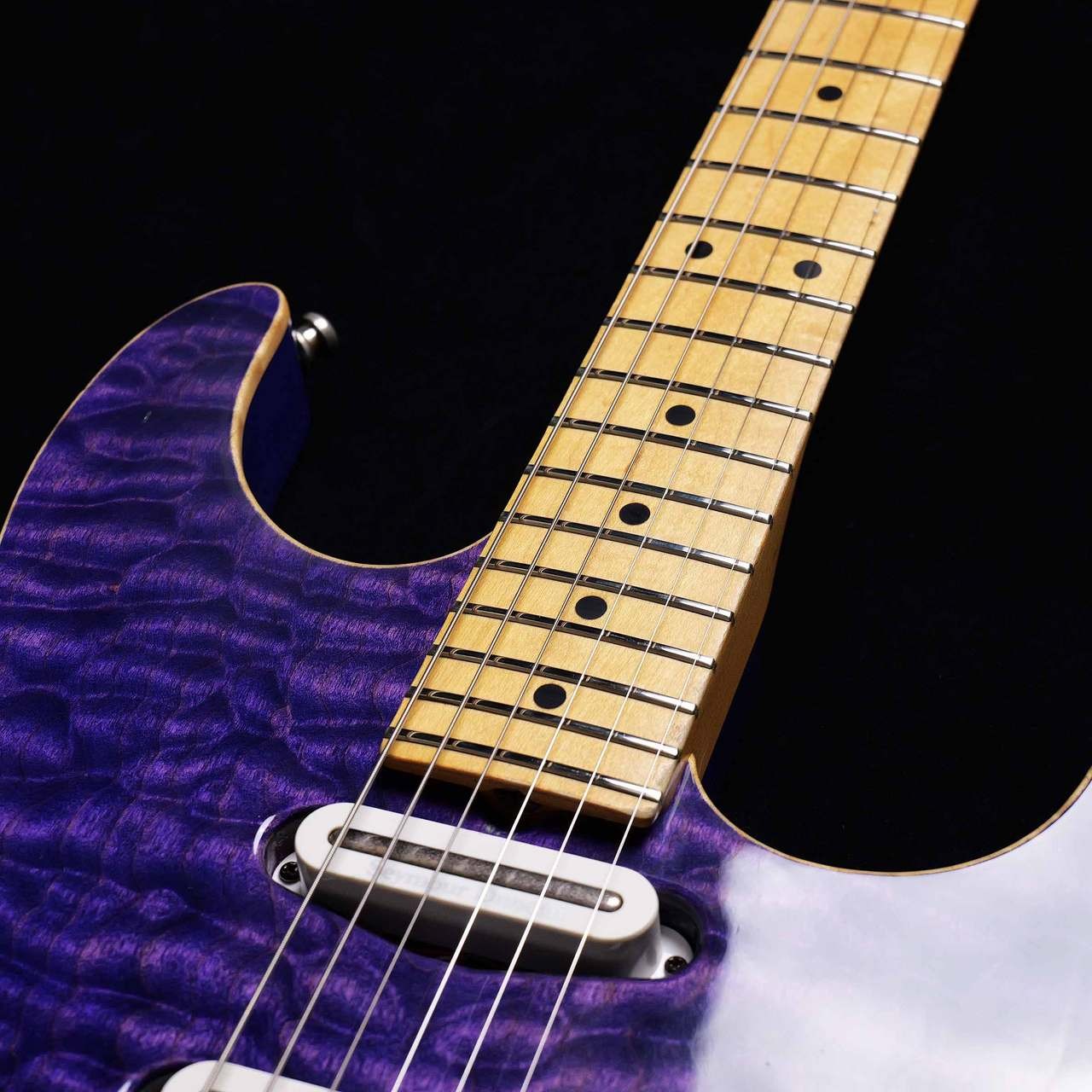 TOM ANDERSON Drop Top Translucent Purple with Binding 1997 Electric Guitar