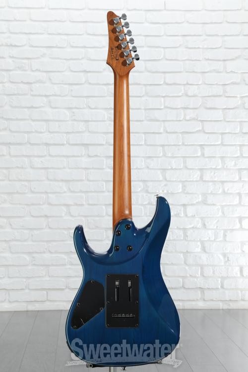 Ibanez Standard AZ24S1F Electric Guitar – Transparent Turquoise Burst