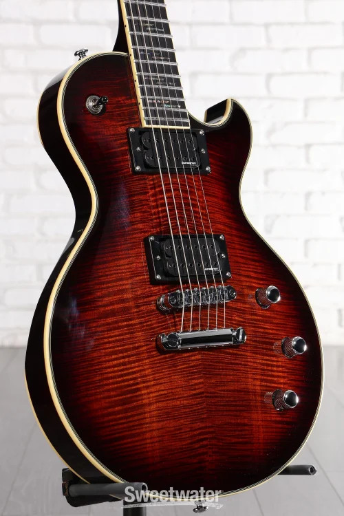 Schecter Solo-II Supreme Electric Guitar – Cat’s Eye Black Burst