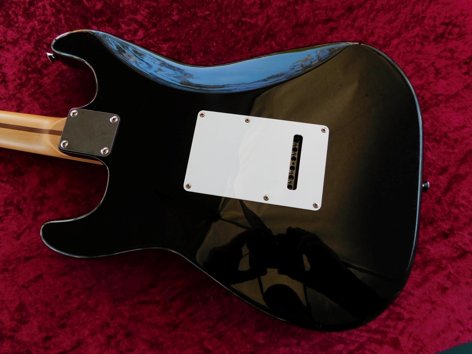 Korean Made Squier Bullet Stratocaster,Black,SSS, Maple Neck, All Original, Nice