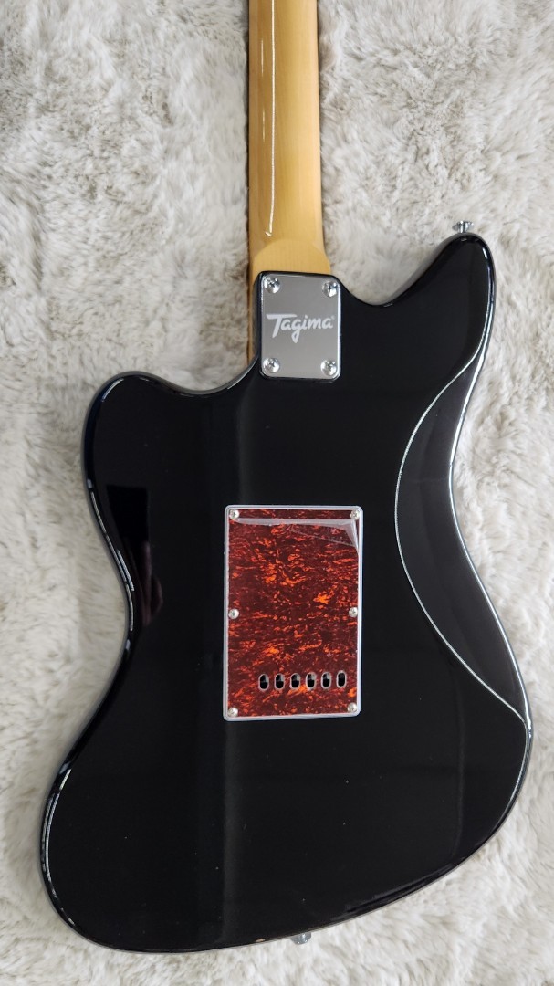 Tagima TW61 BK-DF/TT Offset Electric Guitar w/P90s, Black – B stock – Jazz Mastr