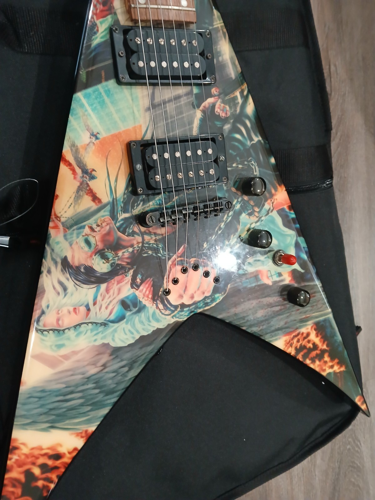 Dean Dave Mustaine MegadethVMNT United Abominations guitar used read description