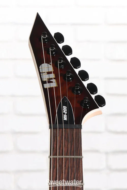 ESP LTD MH200HT Electric Guitar – Dark Brown Sunburst