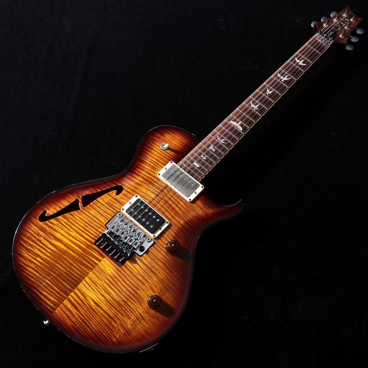Paul Reed Smith Prs 2013 Ns-14 Neal Schon 10Top Black Gold Burst Wide Fat *Bf448