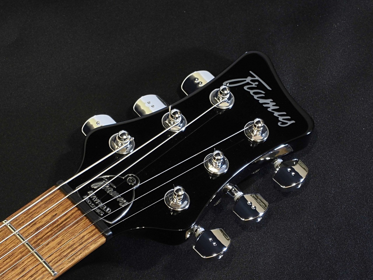 Framus Pro Series Teambuilt Mayfield / Solid Black High Polish Market Rare Safe