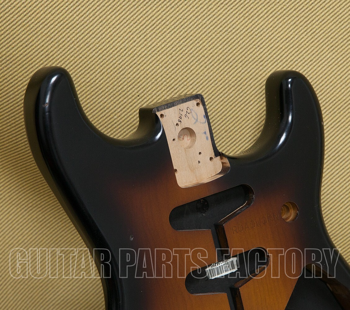 099-7602-503 Fender Road Worn 50s Strat Alder Guitar Body 2-Tone Sunburst